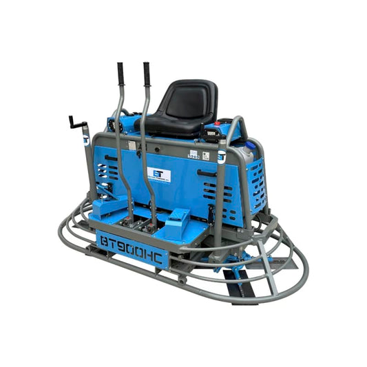 Bt Ride On Power Trowel 36 In High Rider Honda Gx690 Manual Steer