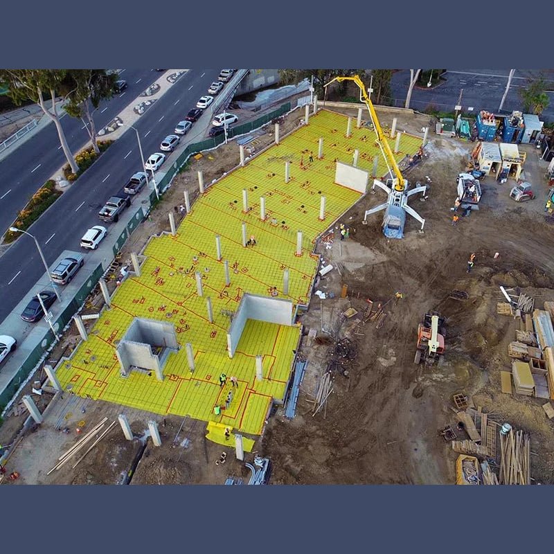 Stego Wrap 10-Mil Vapor Barrier: Superior protection against soil gases with exceptional puncture resistance.