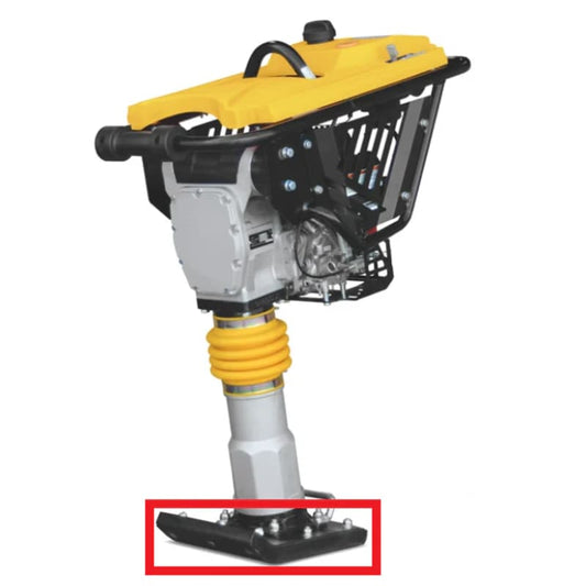 11" x 13" Shoe Plate for JX60H and TR68H Tamping Rammer (Part #1101-01000-4) JX60H-TR68H-SHOE-2