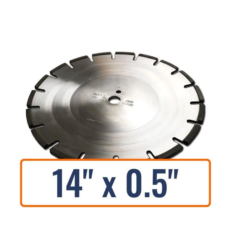 Diamond Products 14" x 0.5" Traffic Loop Diamond Saw Blade for Asphalt and Concrete