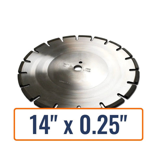 Diamond Products 14" x 0.25" Traffic Loop Diamond Saw Blade for Asphalt and Concrete