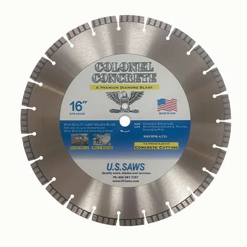 Colonel Concrete Blade | Premier Turbo Diamond Blade For Concrete