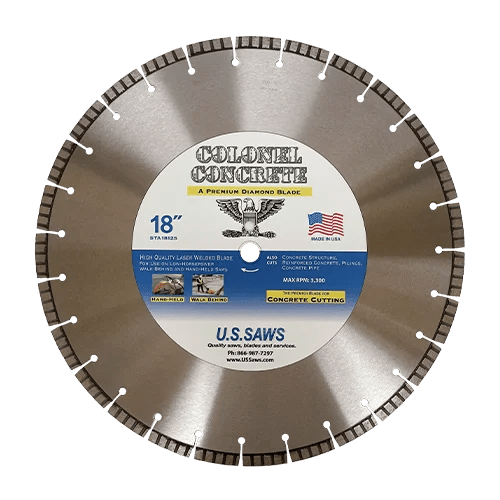 Colonel Concrete Blade | Premier Turbo Diamond Blade For Concrete