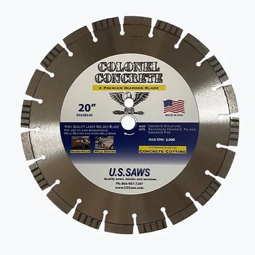 Colonel Concrete Blade | Premier Turbo Diamond Blade For Concrete