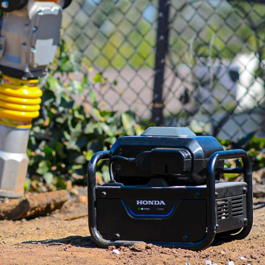 2.4 HP Battery Powered Vibratory Rammer Tamper Compactor with Honda GXE2.0S Motor eJX60H-2