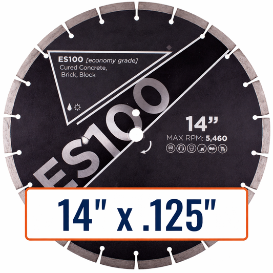 Concrete Saw Blades - ES100 - General Purpose