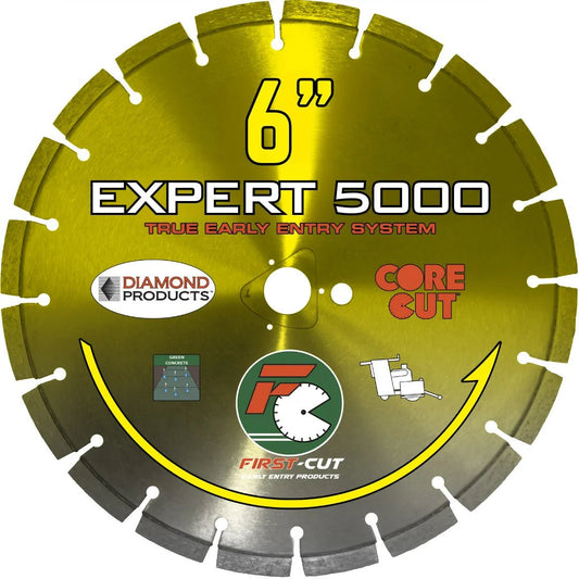 First-Cut, Early Entry Diamond Blade w/ Triangle Knockout - EXPERT5000