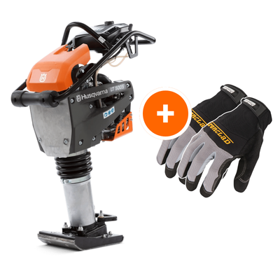 Husqvarna LT 5005 W/ Free Vibration Impact Ironclad Gloves