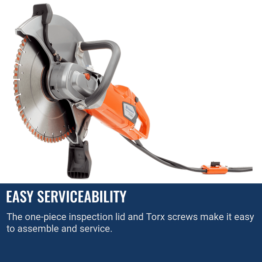 K4000 Husqvarna Easy Serviceability