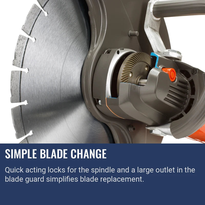 K4000 Husqvarna Simple Blade Change