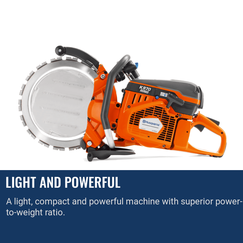 Husqvarna K970 Ring Saw Light And Powerful