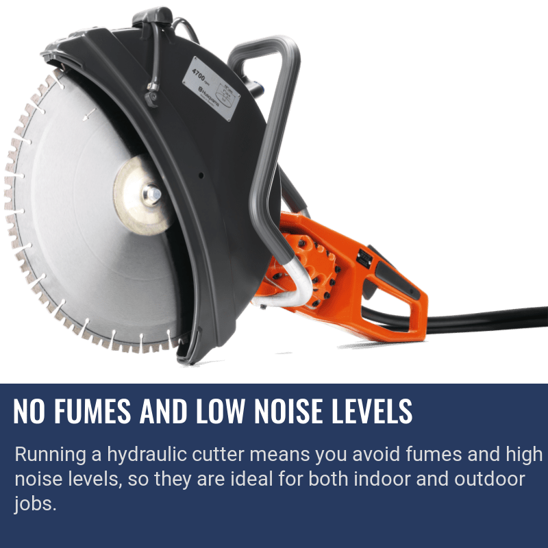 Husqvarna K2500 Disc Cutter No Fumes And Low Noise Levels