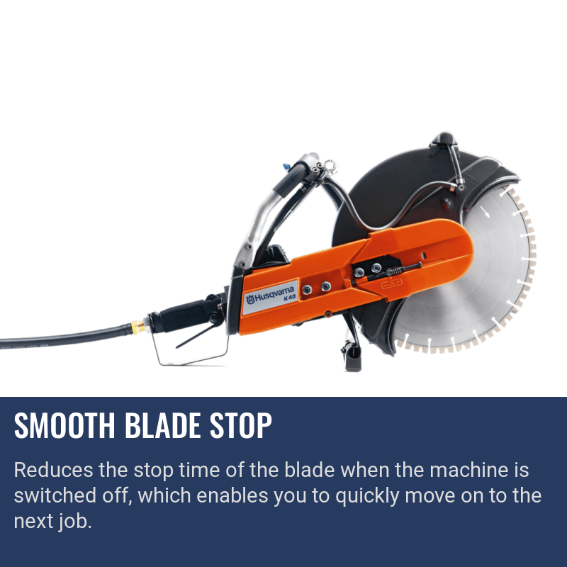 Husqvarna K40 Smooth Blade Stop