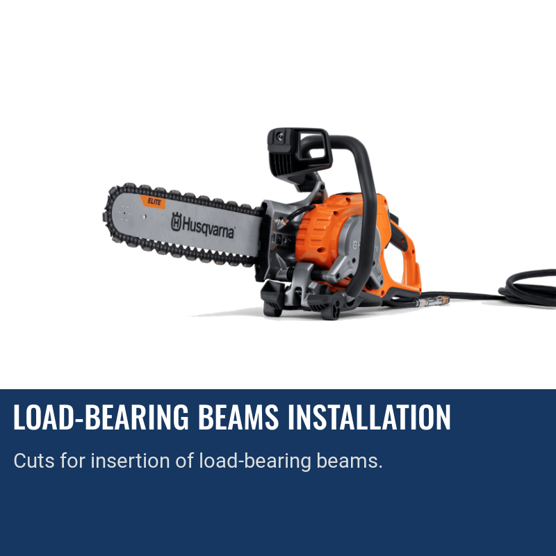 Husqvarna K7000 Load-Bearing Beams Installation