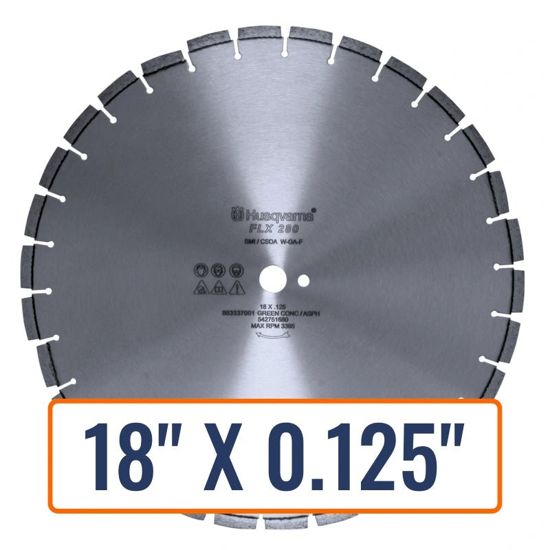 Asphalt Cutting Blade - Husqvarna Flx 280 Combo