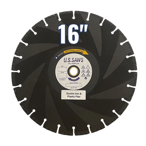 Ductile Iron Pipe Cutting Diamond Blade - Piranha Series