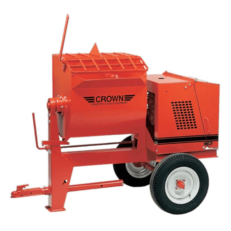 6 cu ft mortar and plaster mixer front view