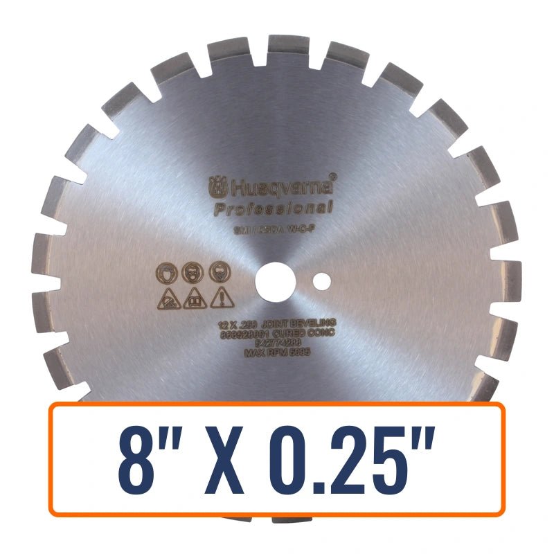Beveled Concrete Saw Blade - Professional® Joint Beveling