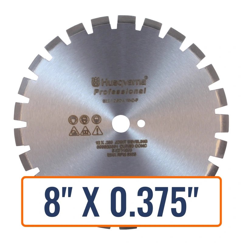 Beveled Concrete Saw Blade - Professional® Joint Beveling