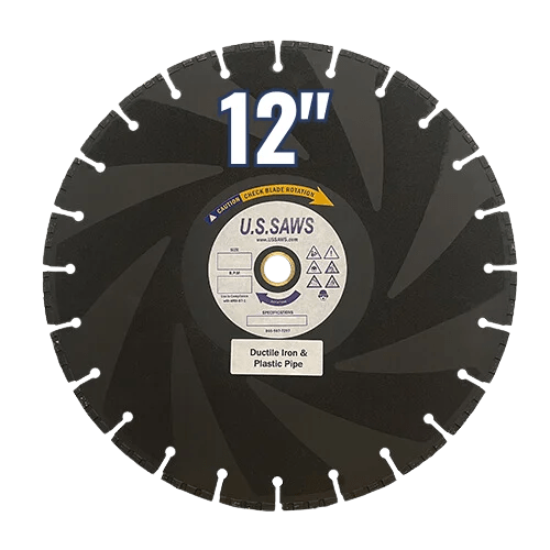 Ductile Iron Pipe Cutting Diamond Blade - Piranha Series