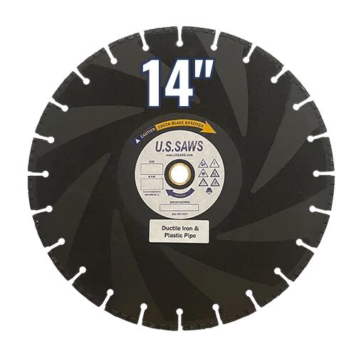 Ductile Iron Pipe Cutting Diamond Blade - Piranha Series