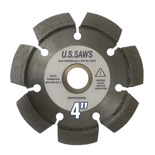 Crack Chaser Blade - General Clean-Out, Crack Chasing, "V" Blade