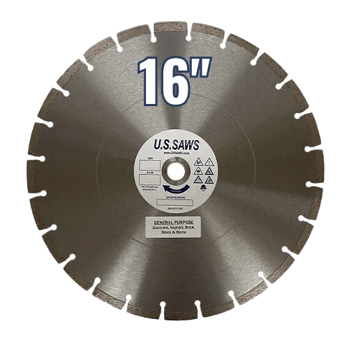 Asphalt & Concrete Cutting Diamond Blade - "The Lieutenant"