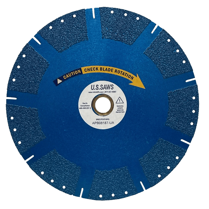 Blue Tiger Tooth Blade - For Joint Restoration Projects, Cap & Fill