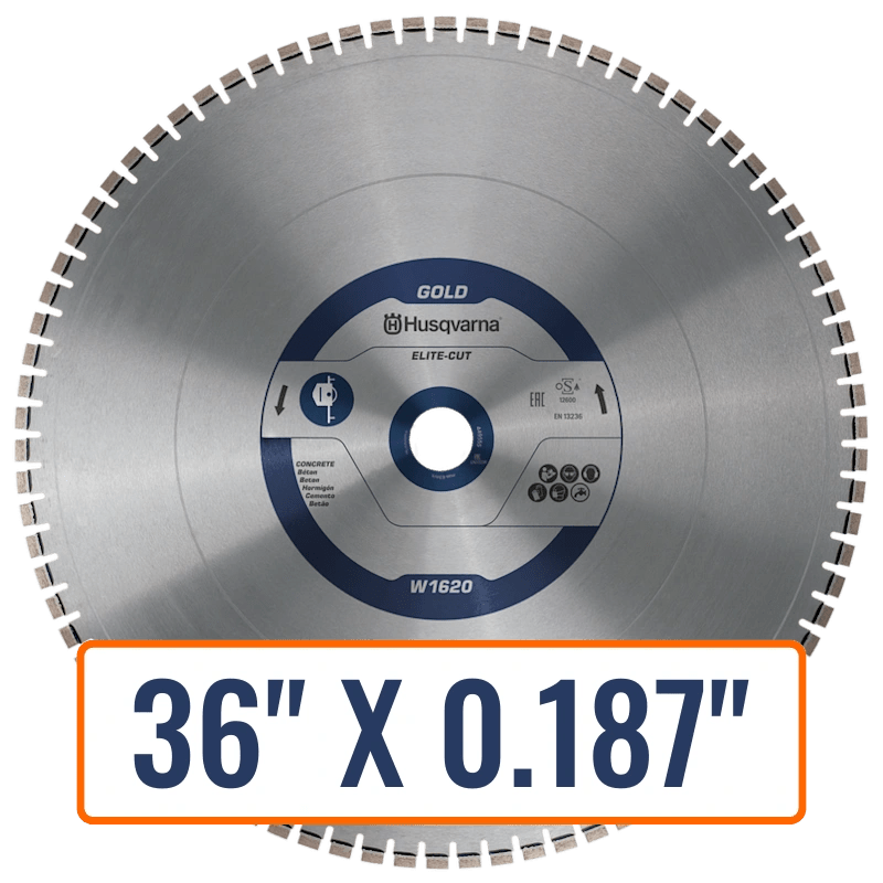 Concrete Wall Saws Blades - Husqvarna Elite-Cut™️ W1620