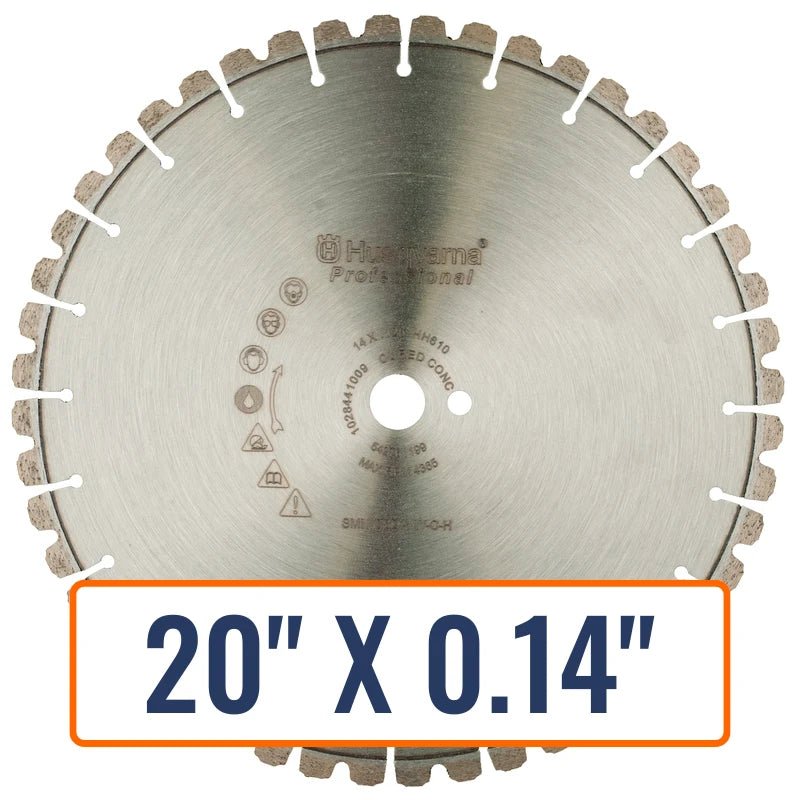 Concrete Wall Saws Blades - Husqvarna Hh610