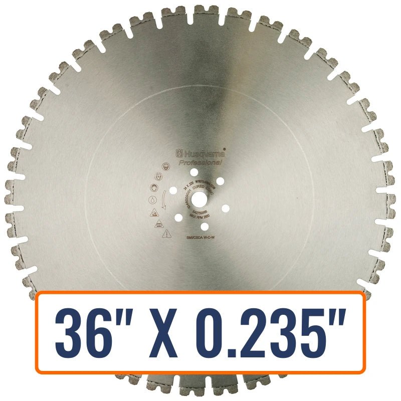 Concrete Wall Saws Blades - Husqvarna W1107