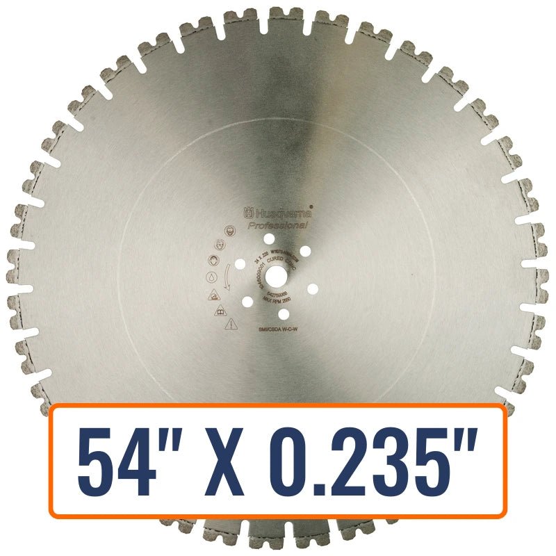 Concrete Wall Saws Blades - Husqvarna W1107