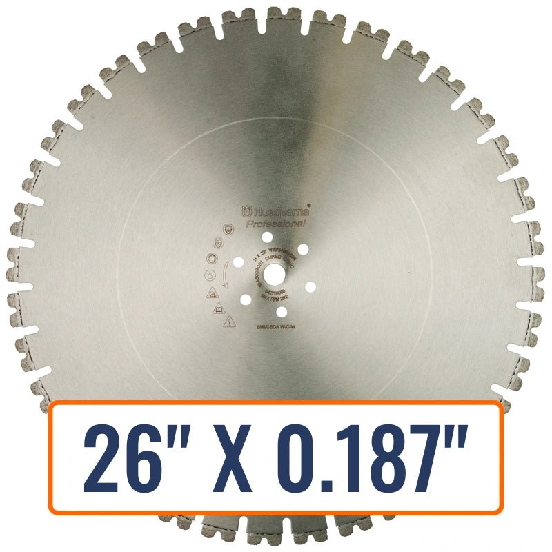 Concrete Wall Saws Blades - Husqvarna W1107