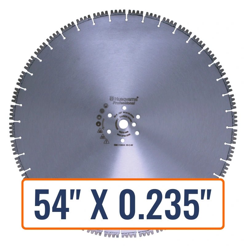 Concrete Wall Saws Blades - Husqvarna W1410