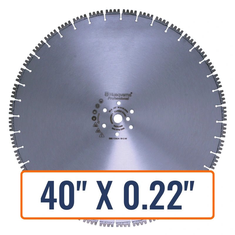 Concrete Wall Saws Blades - Husqvarna W1410