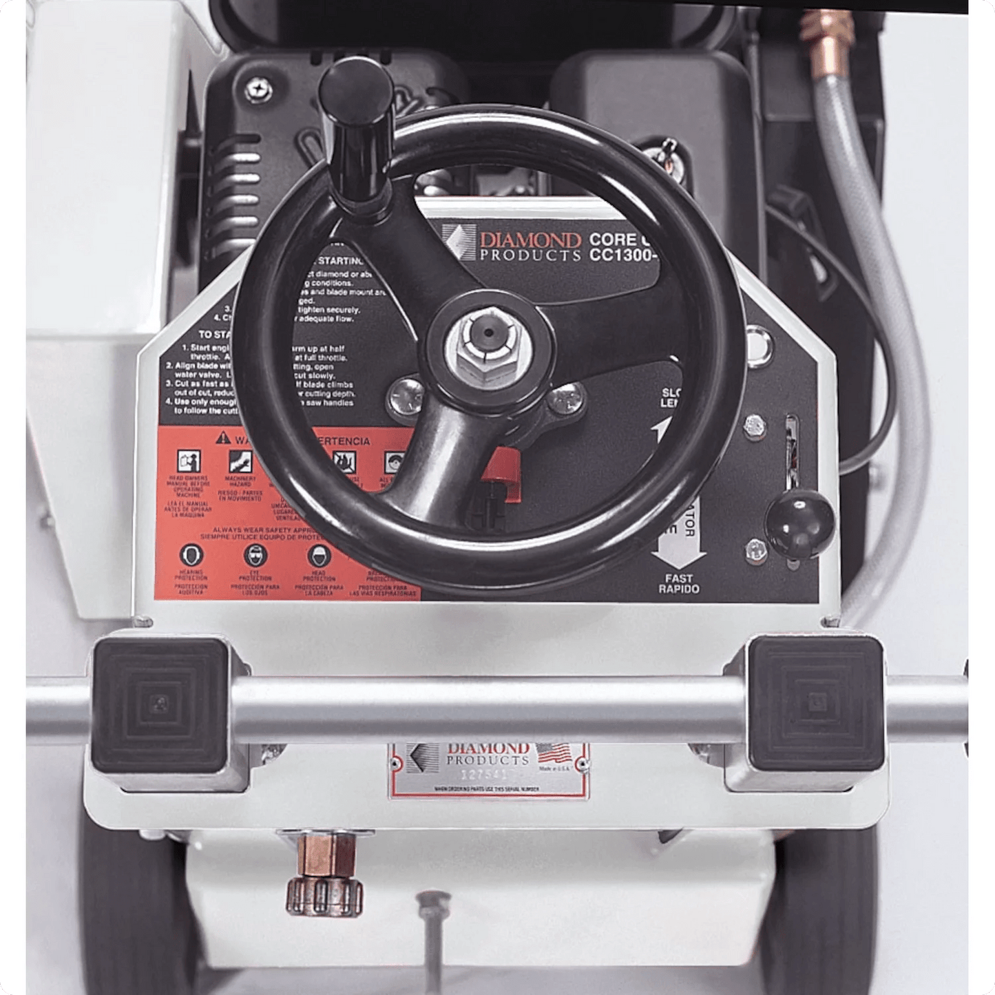 Walk-Behind Saw - Core Cut - Gas (Options) - 14" Blade