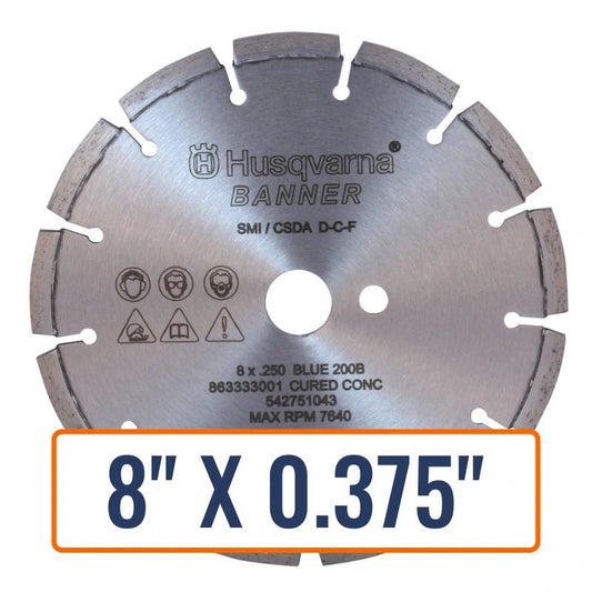 Crack Chaser Diamond Blade - Banner Line® Crack Saw Blue 200b