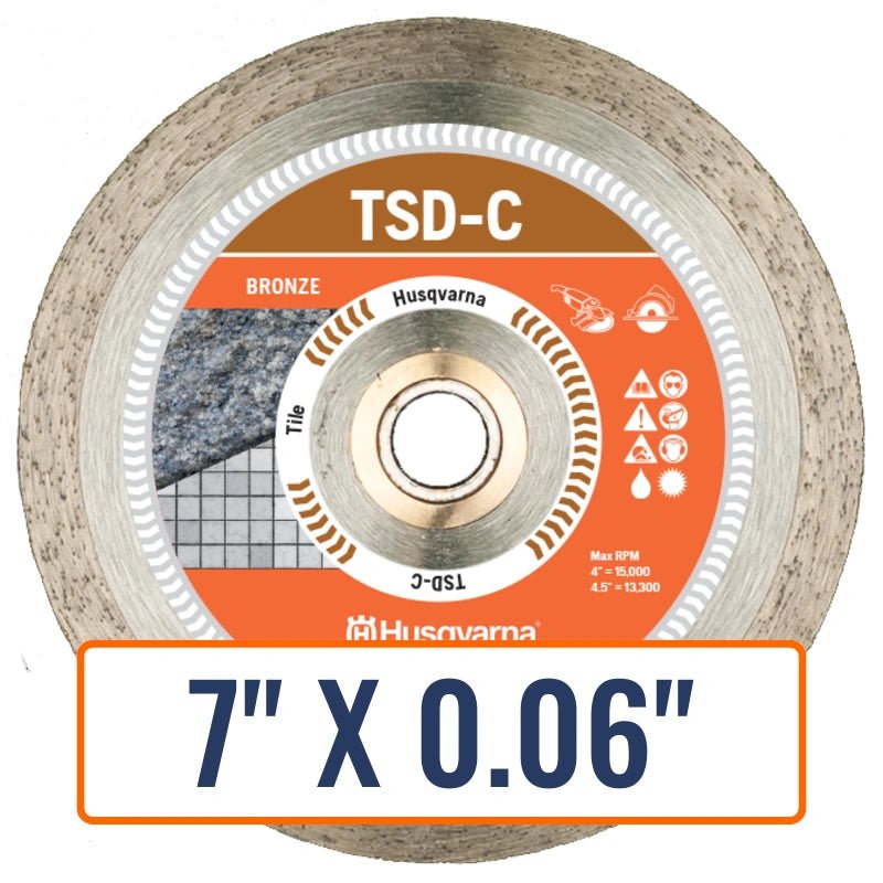 Granite Saw Blade - Husqvarna Tsd-C Dri Disc®