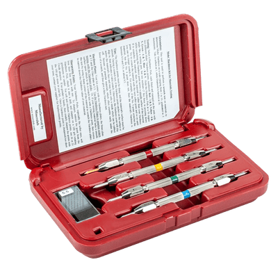 Husqvarna Floor Grinder Hardness Test Kit for Moh's Scale | TEST EQUIPMENT HARDNESS TEST MOH's TEST KIT