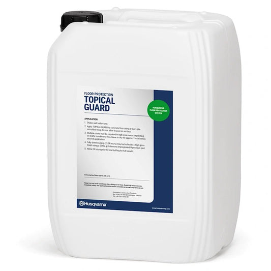 Husqvarna Topical Guard 55G for protection and maintenance of equipment surfaces.