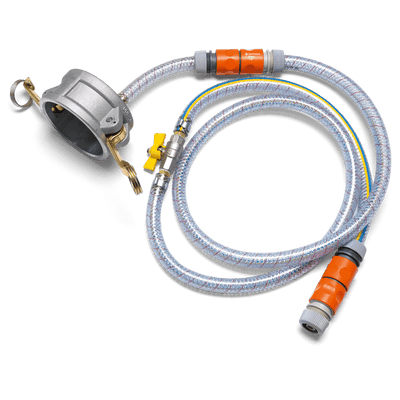 Husqvarna water kit for fitting water hose.