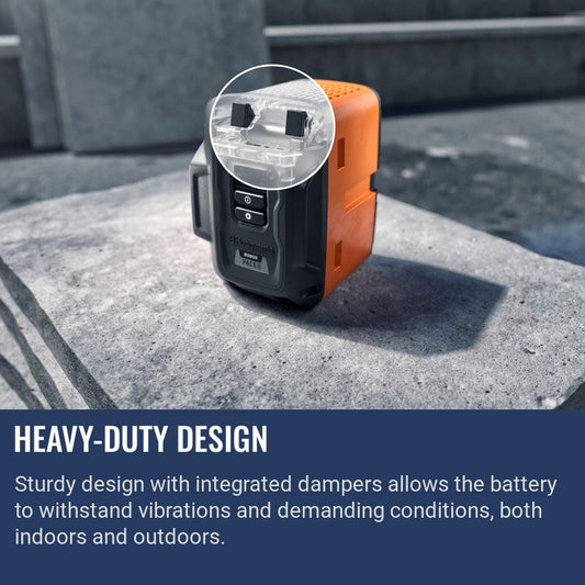 Husqvarna B380X PACE Heavy-duty design