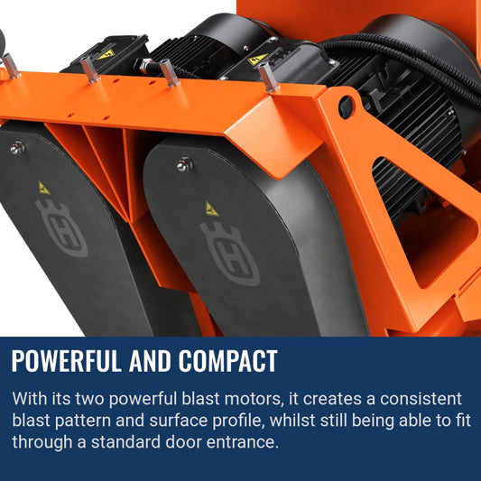 Husqvarna Blastrac 2-20DT Powerful and compact