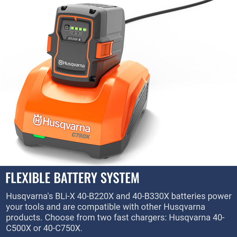 Husqvarna BV 30i Flexible battery system