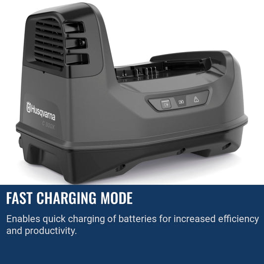 Husqvarna C900X PACE Fast charging mode