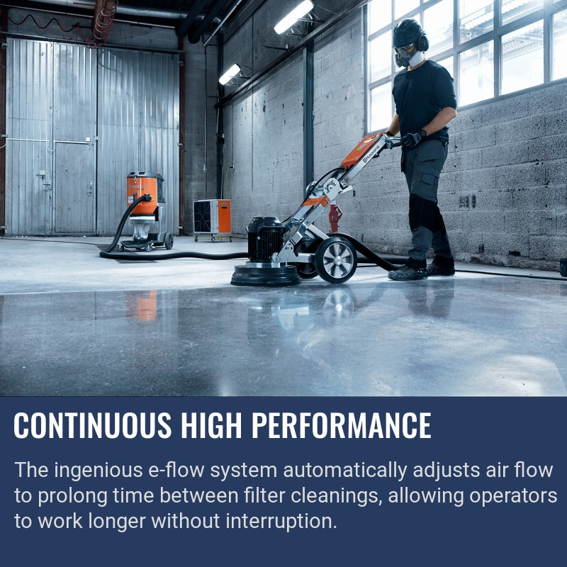 Husqvarna DE 120 H Continuous high performance