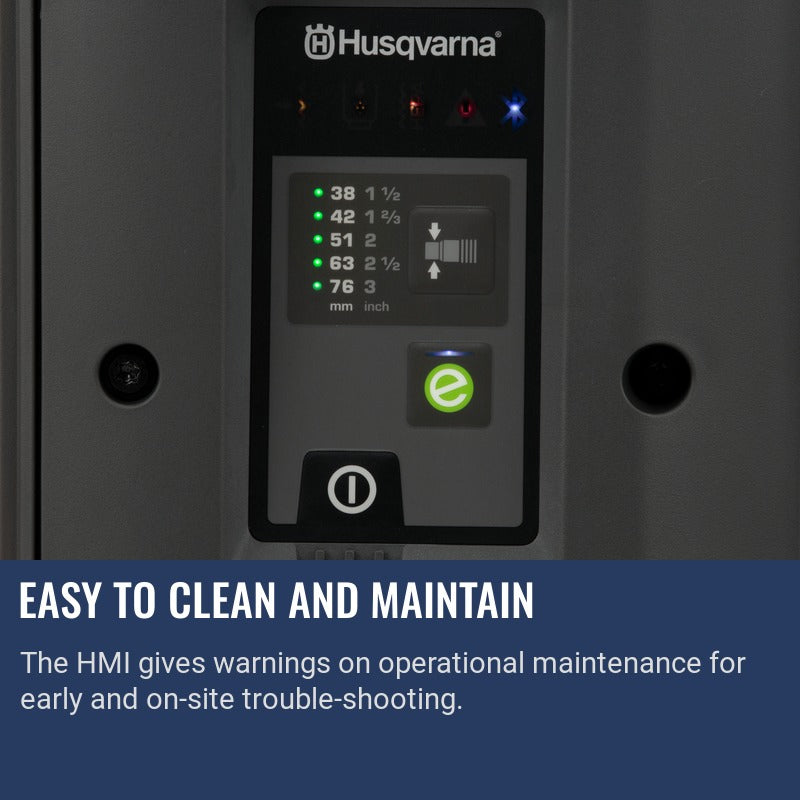 Husqvarna DE 120 H PACE Easy to clean and maintain