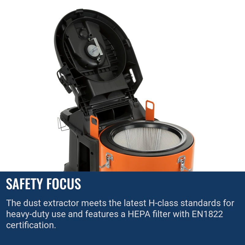 Husqvarna DE 120 H PACE Safety focus