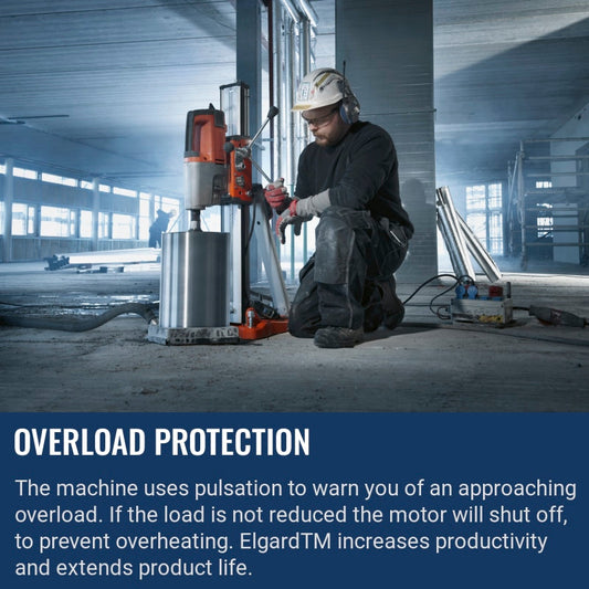 Husqvarna DM 200 Overload protection