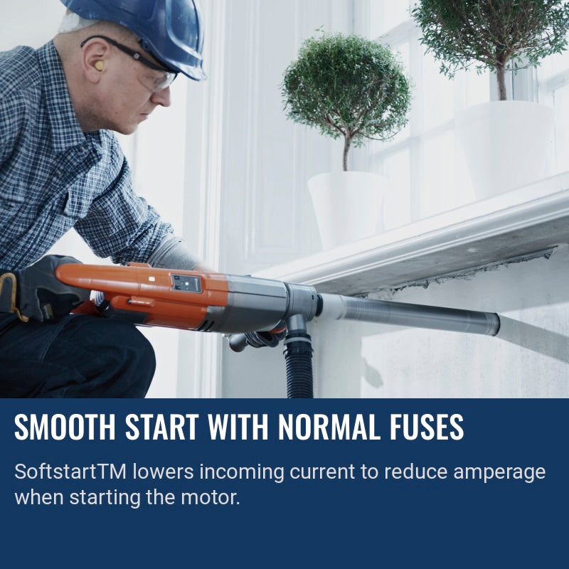 Husqvarna DM 200 Smooth start with normal fuses